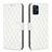 Funda de Cuero Cartera con Soporte Carcasa B11F para Samsung Galaxy A51 5G Blanco