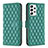 Funda de Cuero Cartera con Soporte Carcasa B11F para Samsung Galaxy A53 5G Verde