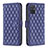 Funda de Cuero Cartera con Soporte Carcasa B11F para Samsung Galaxy A71 5G Azul