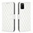 Funda de Cuero Cartera con Soporte Carcasa B11F para Samsung Galaxy F02S SM-E025F Blanco