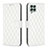 Funda de Cuero Cartera con Soporte Carcasa B11F para Samsung Galaxy M33 5G Blanco