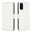 Funda de Cuero Cartera con Soporte Carcasa B11F para Samsung Galaxy S20 5G Blanco