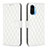 Funda de Cuero Cartera con Soporte Carcasa B11F para Xiaomi Mi 11i 5G Blanco