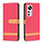 Funda de Cuero Cartera con Soporte Carcasa B11F para Xiaomi Mi 12 Pro 5G Rojo