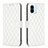 Funda de Cuero Cartera con Soporte Carcasa B11F para Xiaomi Poco C51 Blanco