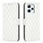 Funda de Cuero Cartera con Soporte Carcasa B11F para Xiaomi Redmi 12 4G Blanco