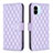 Funda de Cuero Cartera con Soporte Carcasa B11F para Xiaomi Redmi A2 Plus Morado