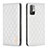 Funda de Cuero Cartera con Soporte Carcasa B11F para Xiaomi Redmi Note 10 5G Blanco