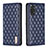 Funda de Cuero Cartera con Soporte Carcasa B11F para Xiaomi Redmi Note 11S 4G Azul