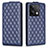 Funda de Cuero Cartera con Soporte Carcasa B11F para Xiaomi Redmi Note 13 5G Azul