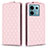 Funda de Cuero Cartera con Soporte Carcasa B11F para Xiaomi Redmi Note 13 Pro 5G Oro Rosa