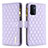 Funda de Cuero Cartera con Soporte Carcasa B12F para OnePlus Nord N200 5G Morado