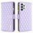 Funda de Cuero Cartera con Soporte Carcasa B12F para Samsung Galaxy A23 4G Morado