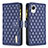 Funda de Cuero Cartera con Soporte Carcasa B12F para Samsung Galaxy A23 5G SC-56C Azul