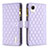 Funda de Cuero Cartera con Soporte Carcasa B12F para Samsung Galaxy A23 5G SC-56C Morado