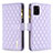 Funda de Cuero Cartera con Soporte Carcasa B12F para Samsung Galaxy A31 Morado