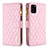 Funda de Cuero Cartera con Soporte Carcasa B12F para Samsung Galaxy A31 Oro Rosa