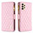 Funda de Cuero Cartera con Soporte Carcasa B12F para Samsung Galaxy A33 5G Oro Rosa