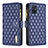 Funda de Cuero Cartera con Soporte Carcasa B12F para Samsung Galaxy A51 5G Azul