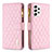 Funda de Cuero Cartera con Soporte Carcasa B12F para Samsung Galaxy A53 5G Oro Rosa