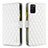 Funda de Cuero Cartera con Soporte Carcasa B12F para Samsung Galaxy F02S SM-E025F Blanco