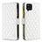 Funda de Cuero Cartera con Soporte Carcasa B12F para Samsung Galaxy F12 Blanco