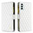 Funda de Cuero Cartera con Soporte Carcasa B12F para Samsung Galaxy M23 5G Blanco