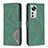 Funda de Cuero Cartera con Soporte Carcasa B12F para Xiaomi Mi 12 Pro 5G Verde