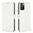 Funda de Cuero Cartera con Soporte Carcasa B12F para Xiaomi Redmi Note 11 4G (2021) Blanco