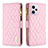 Funda de Cuero Cartera con Soporte Carcasa B12F para Xiaomi Redmi Note 12 Pro 5G Oro Rosa