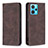 Funda de Cuero Cartera con Soporte Carcasa B15F para Realme 9 4G Marron