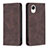 Funda de Cuero Cartera con Soporte Carcasa B15F para Samsung Galaxy A23 5G SC-56C Marron