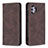 Funda de Cuero Cartera con Soporte Carcasa B15F para Samsung Galaxy A32 4G Marron