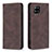 Funda de Cuero Cartera con Soporte Carcasa B15F para Samsung Galaxy A42 5G Marron