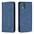 Funda de Cuero Cartera con Soporte Carcasa B15F para Samsung Galaxy M40S Azul