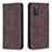 Funda de Cuero Cartera con Soporte Carcasa B15F para Samsung Galaxy S20 FE (2022) 5G Marron