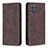 Funda de Cuero Cartera con Soporte Carcasa B15F para Samsung Galaxy S20 Plus 5G Marron