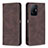 Funda de Cuero Cartera con Soporte Carcasa B15F para Xiaomi Mi 11T 5G Marron