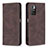 Funda de Cuero Cartera con Soporte Carcasa B15F para Xiaomi Redmi 10 (2022) Marron