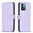 Funda de Cuero Cartera con Soporte Carcasa B17F para Nokia G11 Purpura Claro