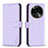 Funda de Cuero Cartera con Soporte Carcasa B17F para Oppo Find X6 5G Purpura Claro