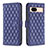 Funda de Cuero Cartera con Soporte Carcasa B19F para Google Pixel 8a 5G Azul