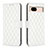 Funda de Cuero Cartera con Soporte Carcasa B19F para Google Pixel 8a 5G Blanco