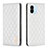 Funda de Cuero Cartera con Soporte Carcasa B19F para Xiaomi Redmi A2 Blanco