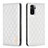 Funda de Cuero Cartera con Soporte Carcasa B19F para Xiaomi Redmi Note 10S 4G Blanco