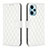 Funda de Cuero Cartera con Soporte Carcasa B19F para Xiaomi Redmi Note 12 Turbo 5G Blanco