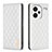 Funda de Cuero Cartera con Soporte Carcasa B19F para Xiaomi Redmi Note 13 Pro+ Plus 5G Blanco