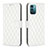 Funda de Cuero Cartera con Soporte Carcasa B20F para Nokia G21 Blanco