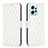 Funda de Cuero Cartera con Soporte Carcasa B20F para Xiaomi Redmi Note 12 4G Blanco