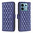 Funda de Cuero Cartera con Soporte Carcasa B20F para Xiaomi Redmi Note 13 Pro 5G Azul